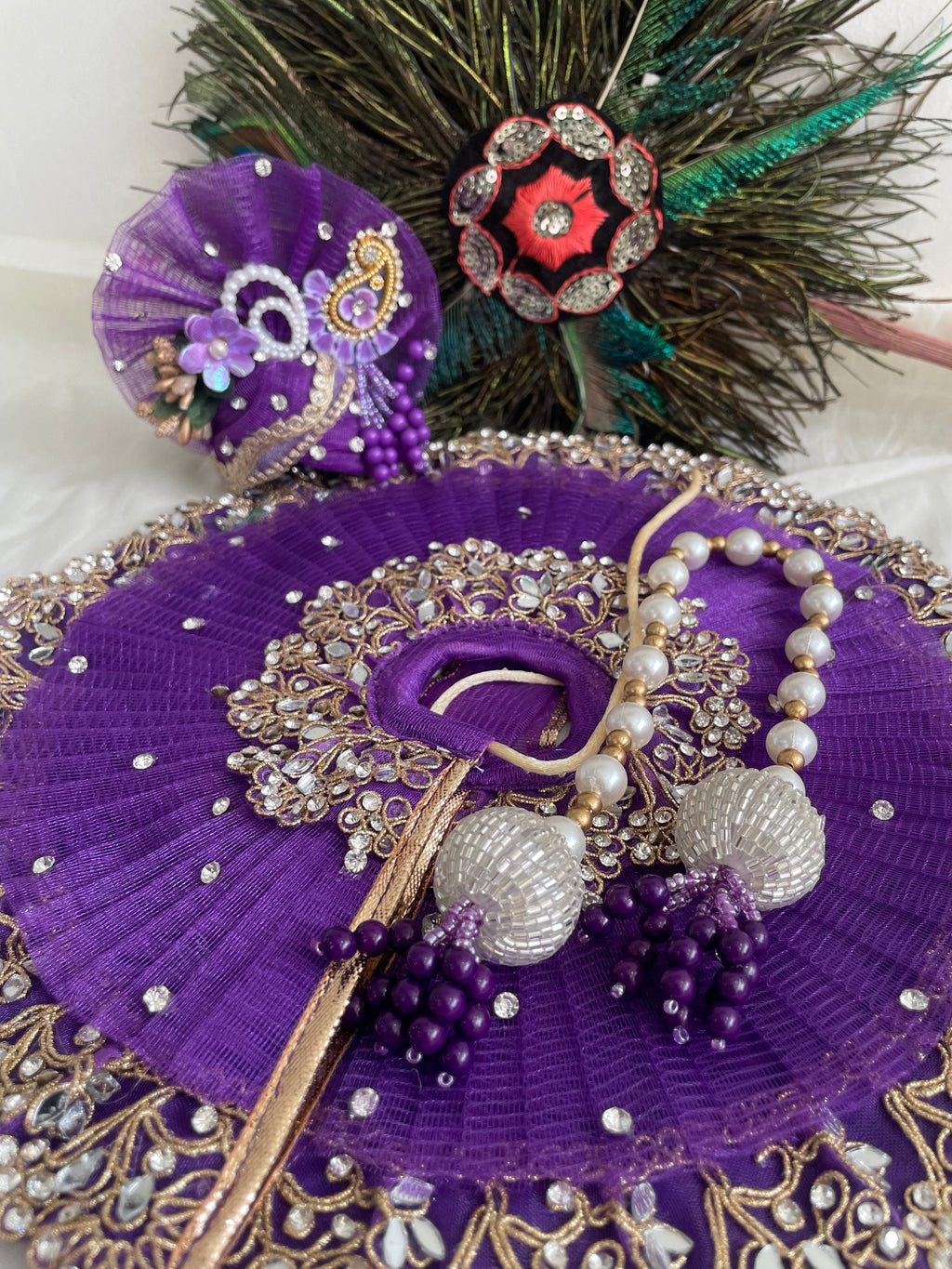 Royal Color Collection Laddu Gopal Dress Set