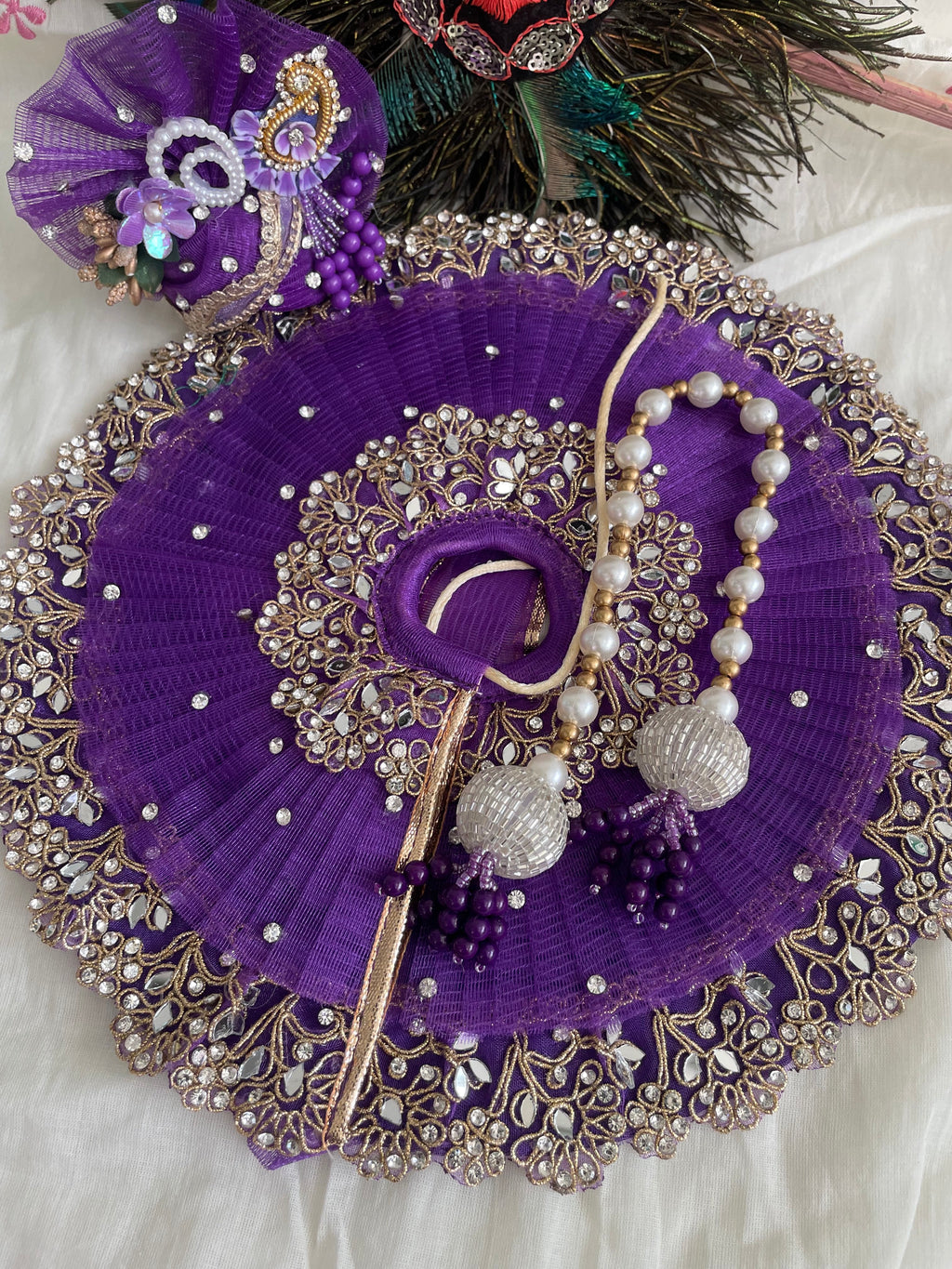 Royal Color Collection Laddu Gopal Dress Set