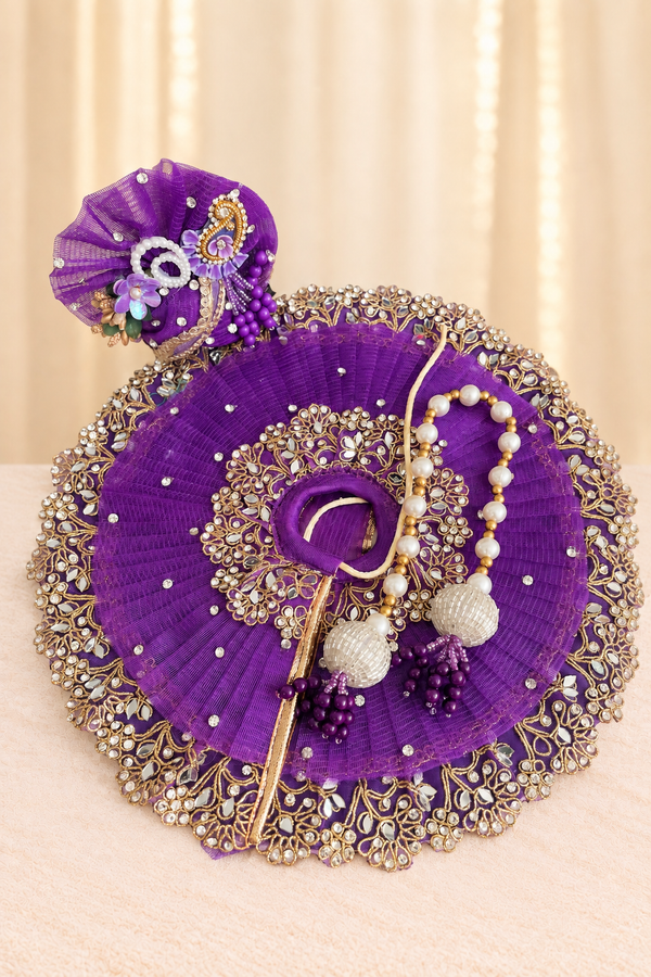 Royal Color Collection Laddu Gopal Dress Set