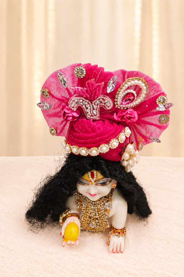 Royal Magenta Pearl Poshak