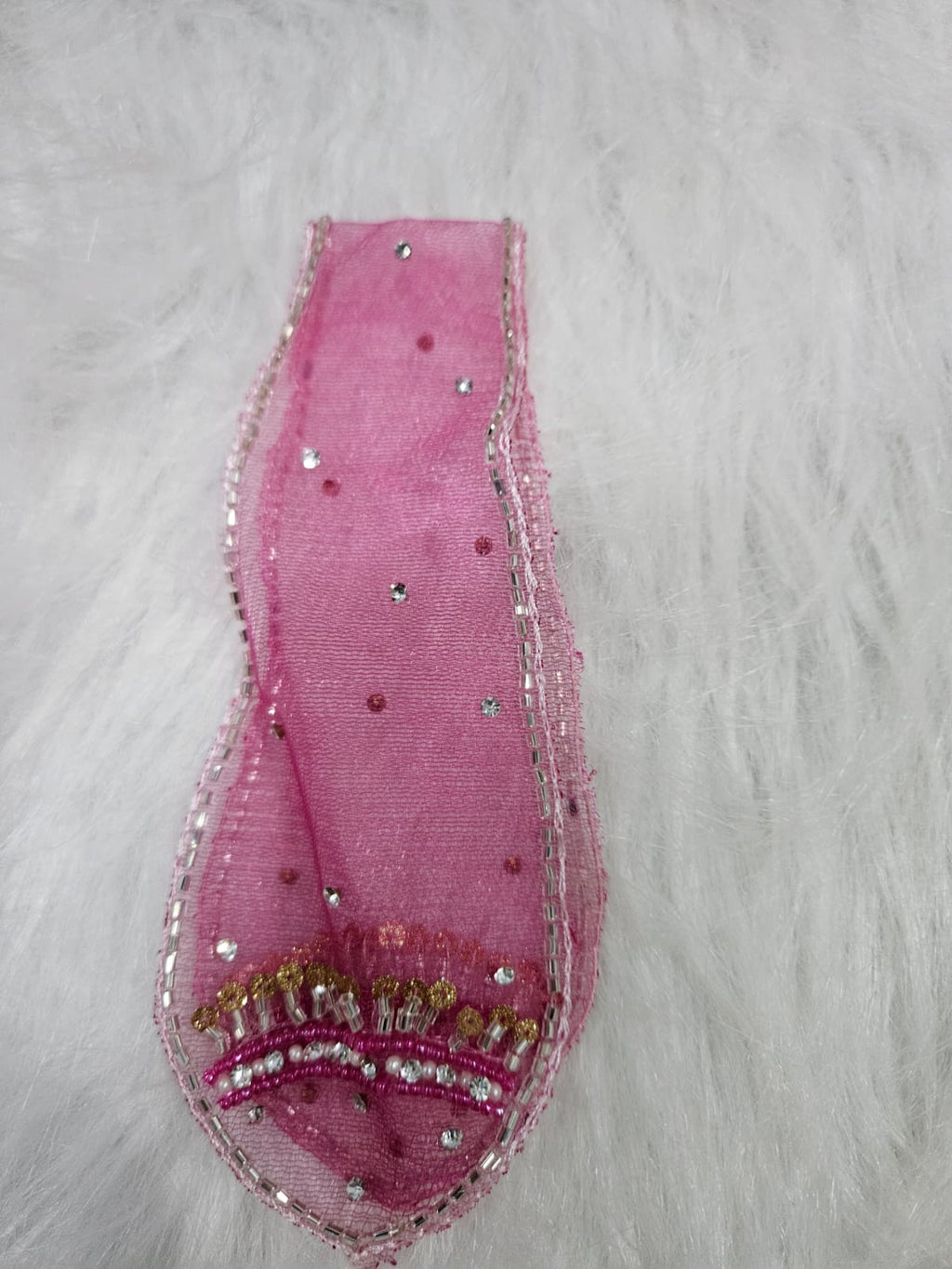 Royal Magenta Pearl Poshak